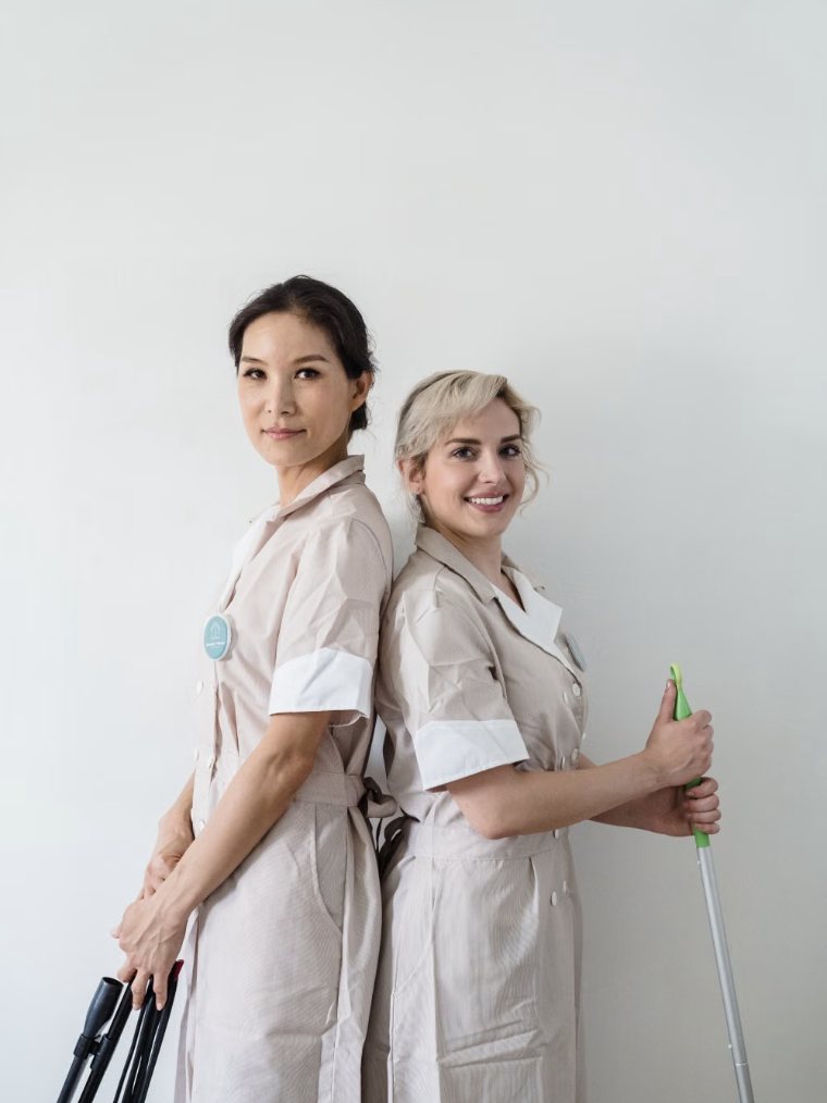 Unser Reinigungsteam von Clean Revolution im Einsatz